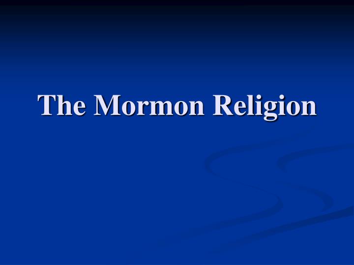 the mormon religion n.