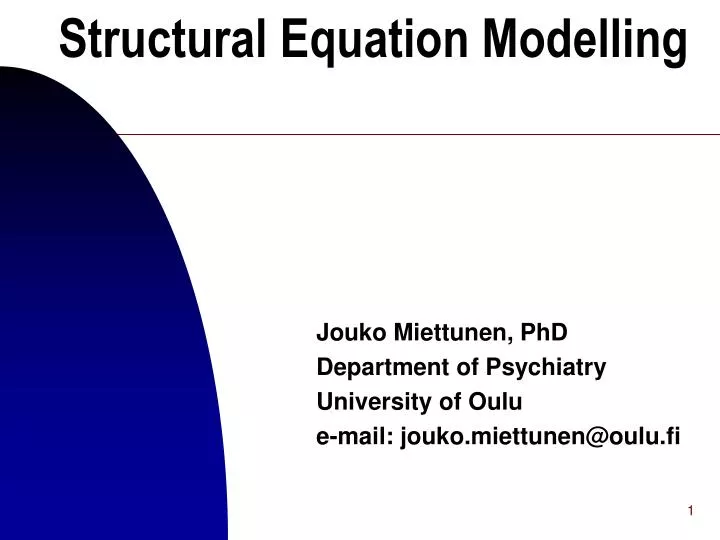 literature review on structural equation modelling