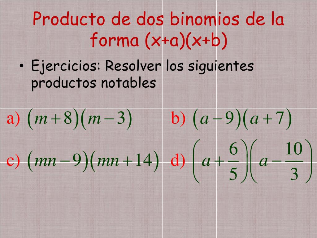 Ppt Productos Notables Powerpoint Presentation Free Download