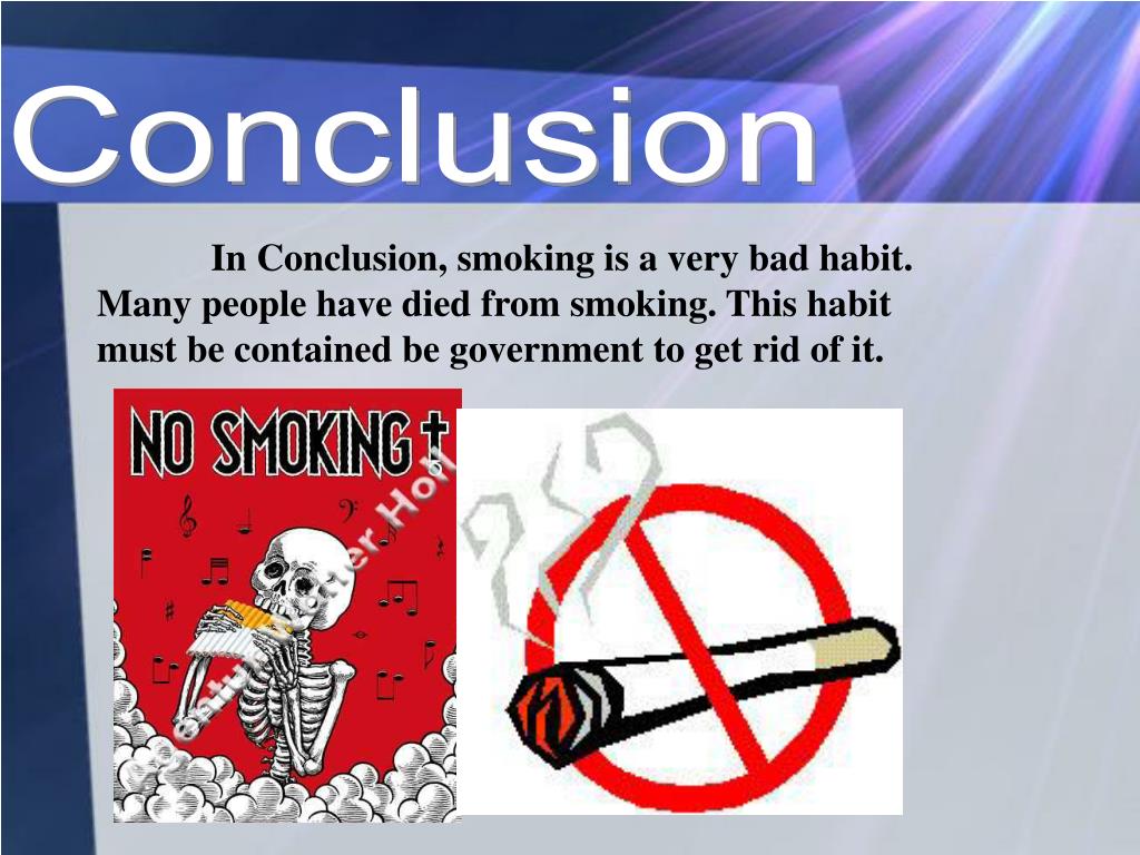 smoking essay conclusion