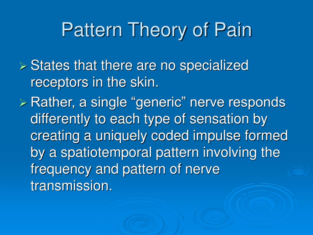 PPT The Physiology and psychology of pain PowerPoint Presentation