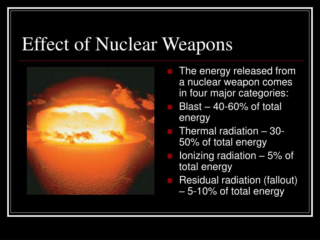 presentation on nuclear weapons