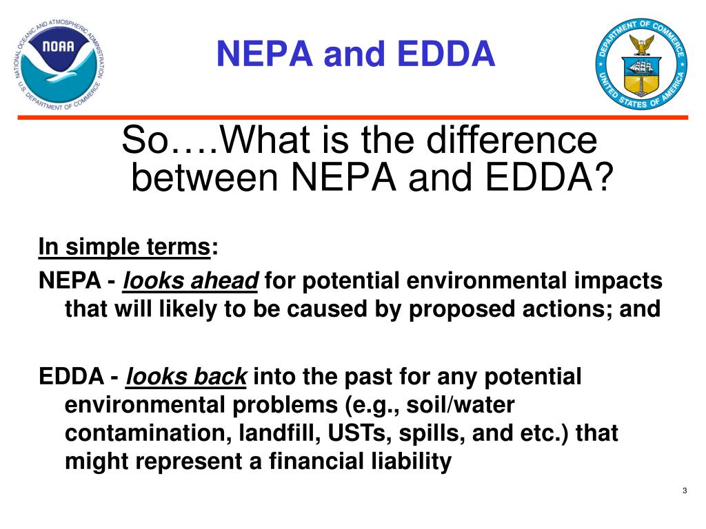 PPT NEPA and EDDA Operational Training PowerPoint Presentation, free