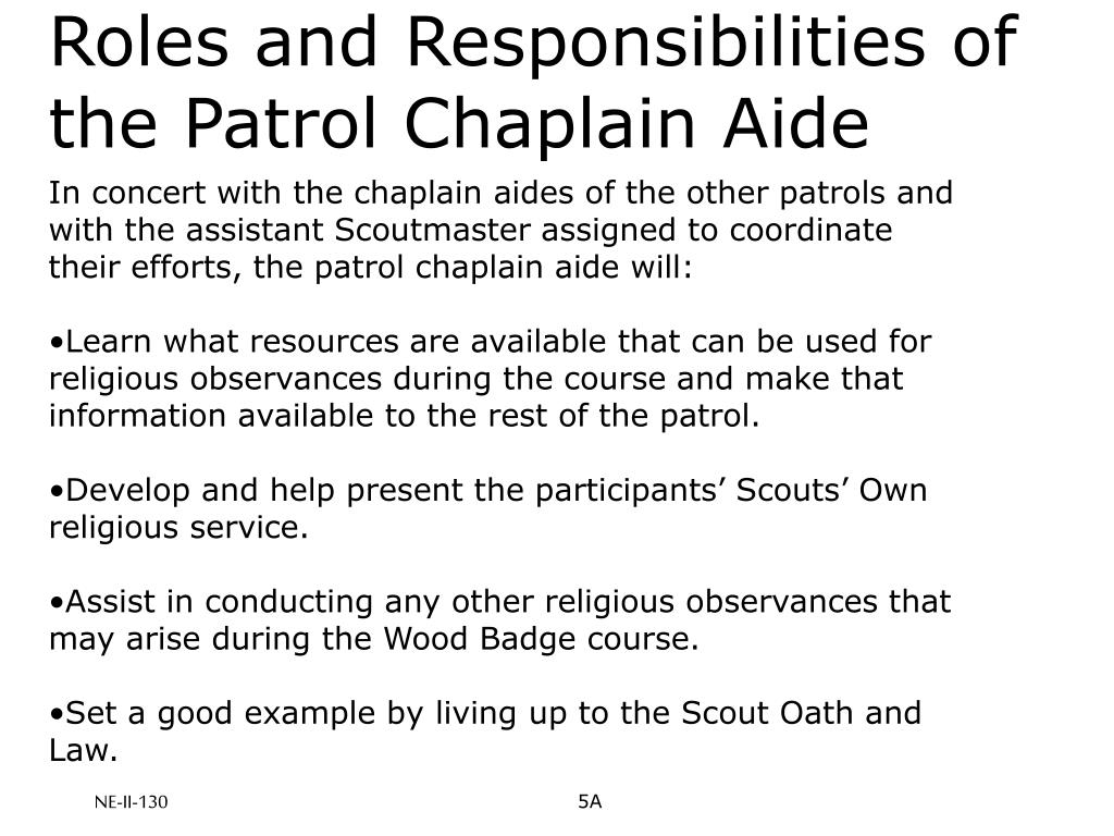 Chaplain Aide Resources