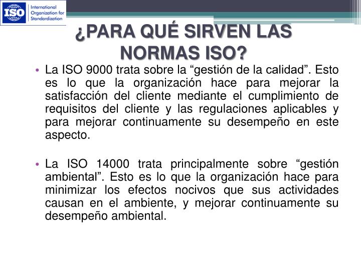 PPT - Normas ISO Series 9000, 14000 y 22000 PowerPoint Presentation, free  download - ID:463315