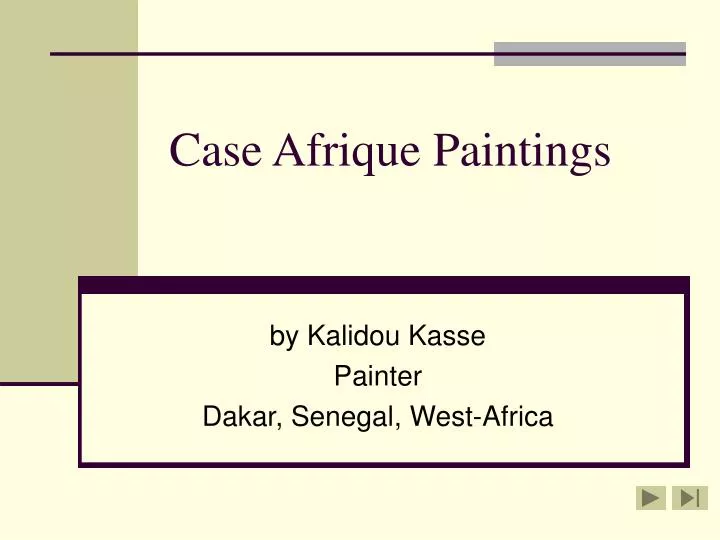 case afrique paintings n.