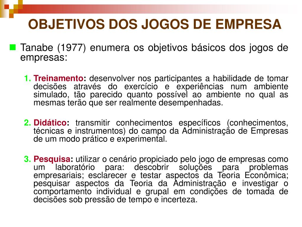 Noções e Aplicações de Teoria dos Jogos - Comunicação Empresarial 3