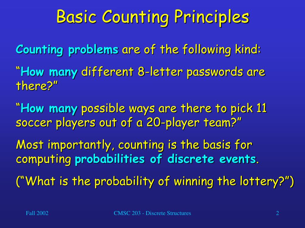 what-are-the-5-principles-of-counting