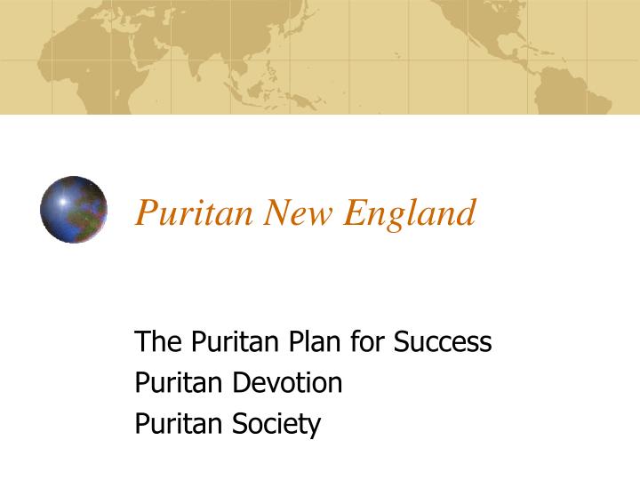 puritan new england n.