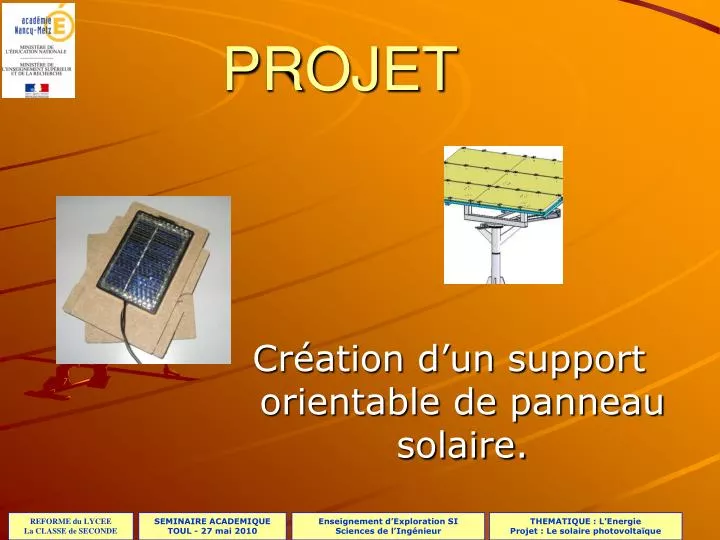 PPT  PROJET PowerPoint Presentation, free download  ID465951