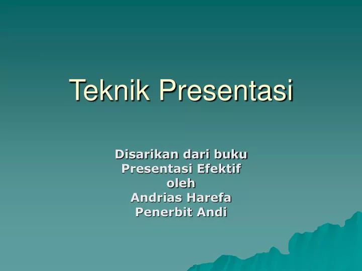 Ppt Teknik Presentasi Powerpoint Presentation Free Download Id 465964