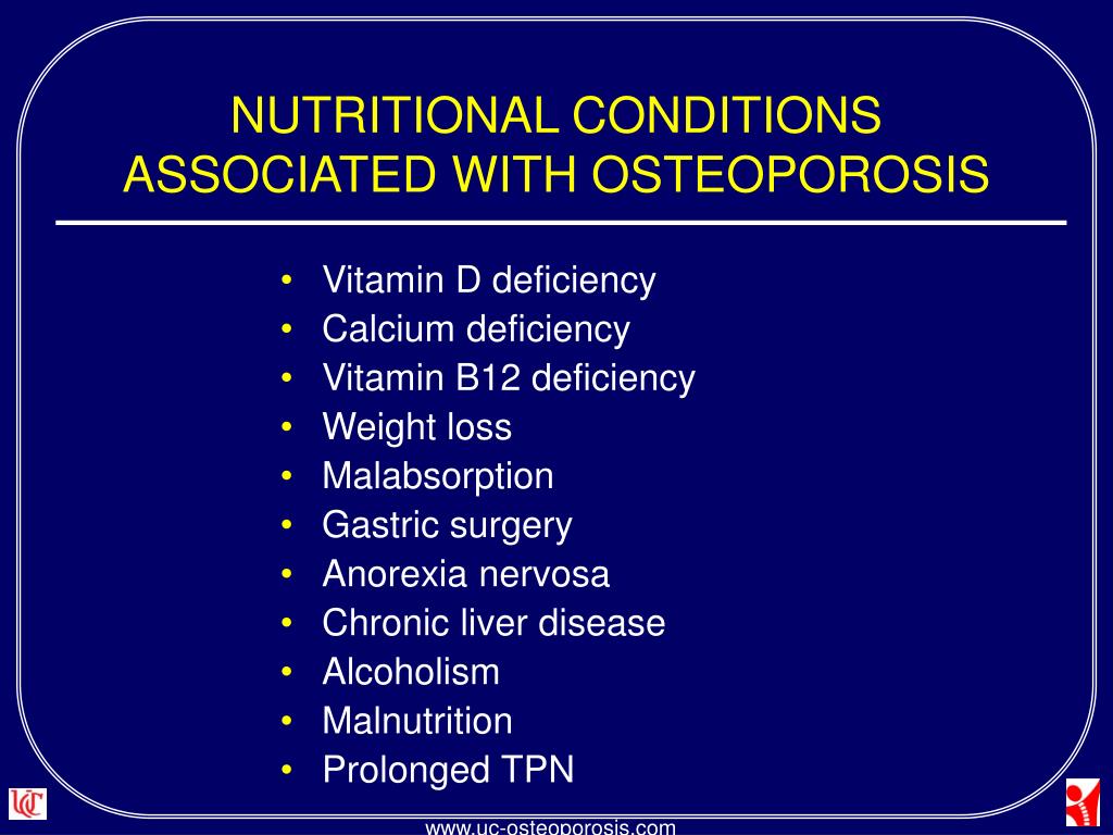 PPT - SECONDARY CAUSES OF OSTEOPOROSIS PowerPoint Presentation, free