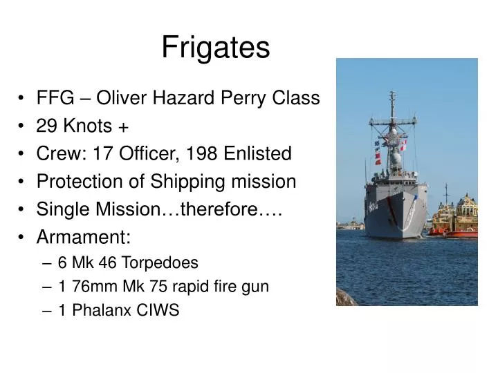 frigates n.