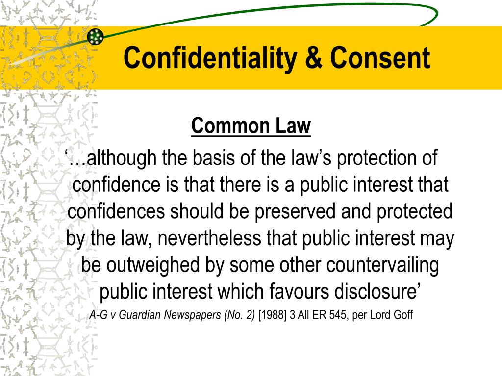 Ppt Confidentiality And Consent Powerpoint Presentation Free Download 