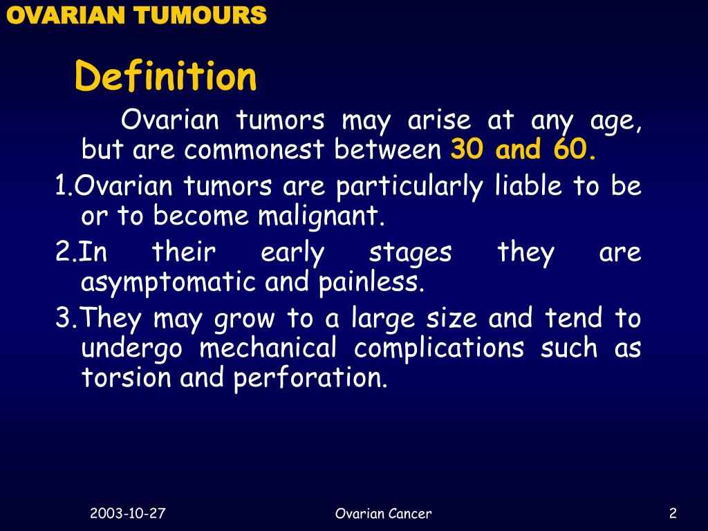 ovarian cancer definition îndepărtarea eficientă a organismului din paraziți