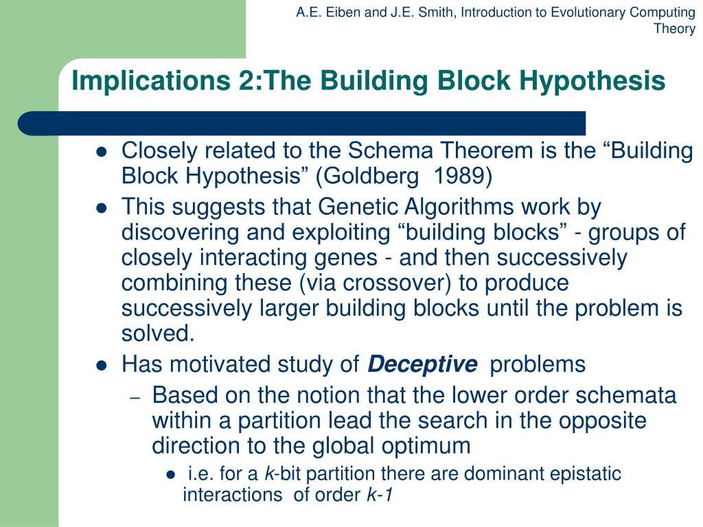 hypothesis building blocks