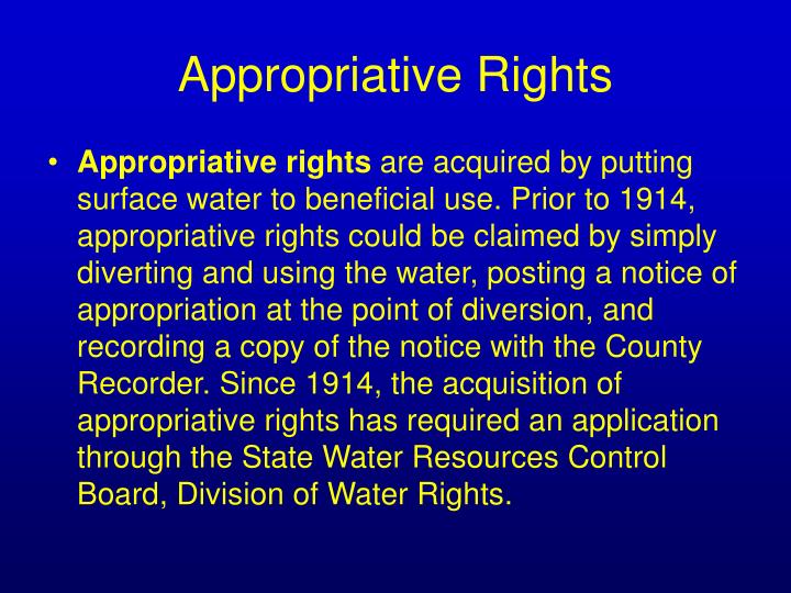 PPT - Pueblo Water Rights PowerPoint Presentation - ID:468348