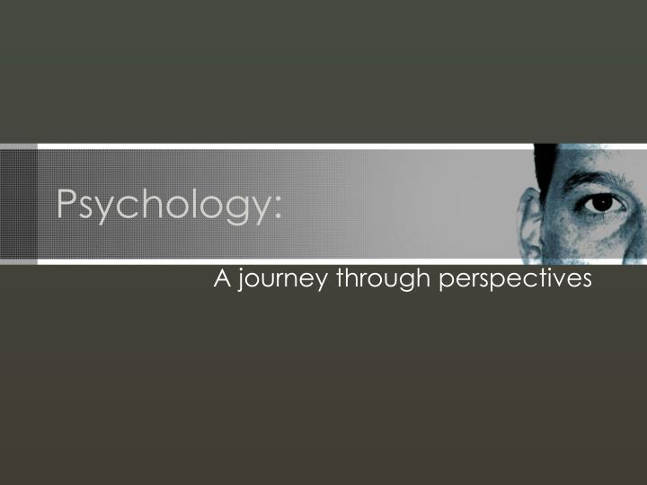 psychology n.