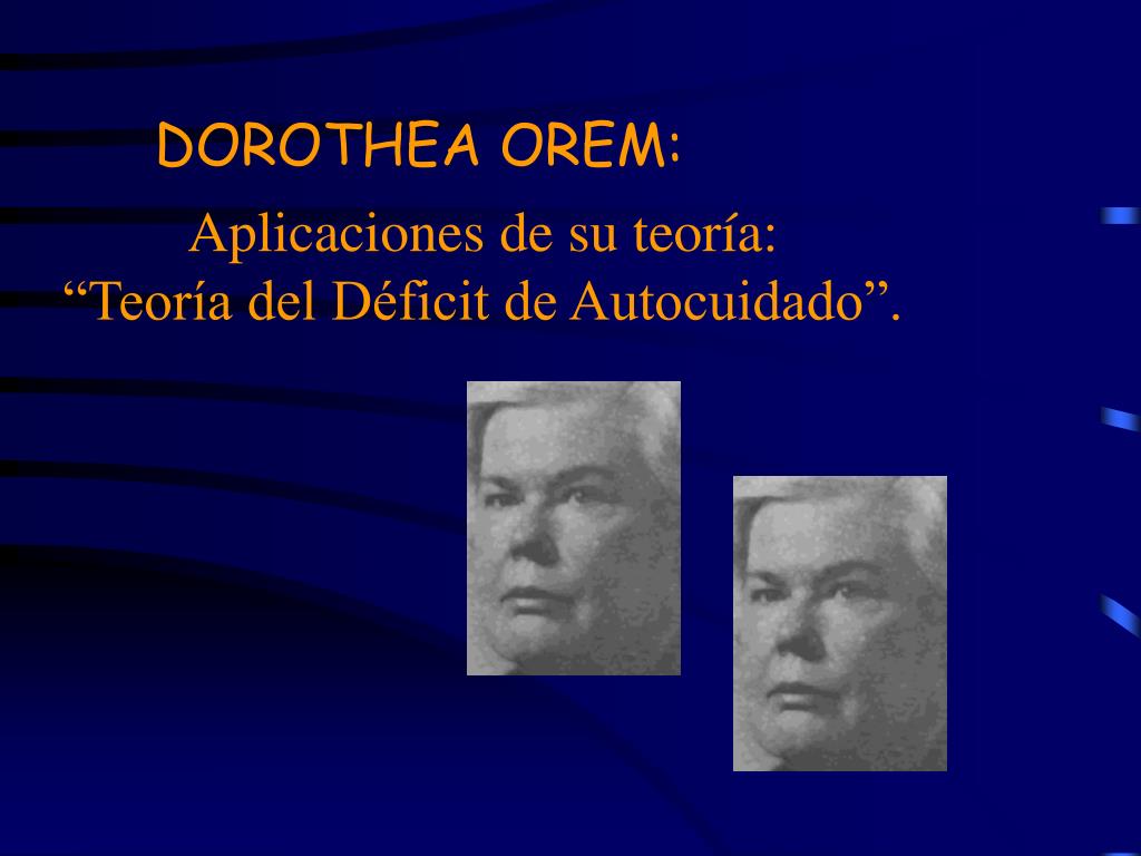 PPT - DOROTHEA OREM: PowerPoint Presentation, free download - ID:470294