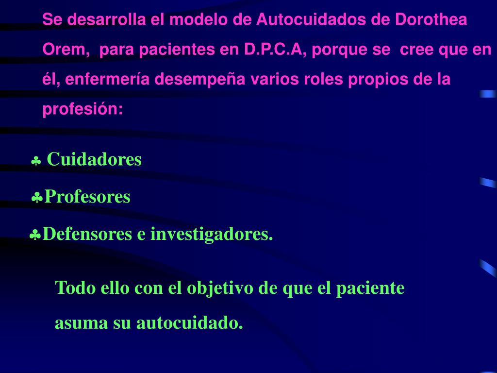 PPT - DOROTHEA OREM: PowerPoint Presentation, free download - ID:470294