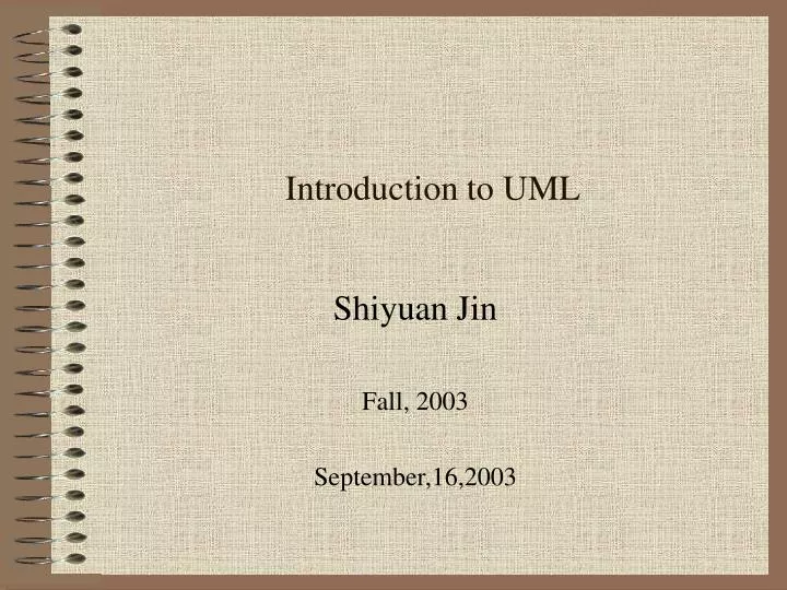 PPT - Introduction To UML PowerPoint Presentation, Free Download - ID ...