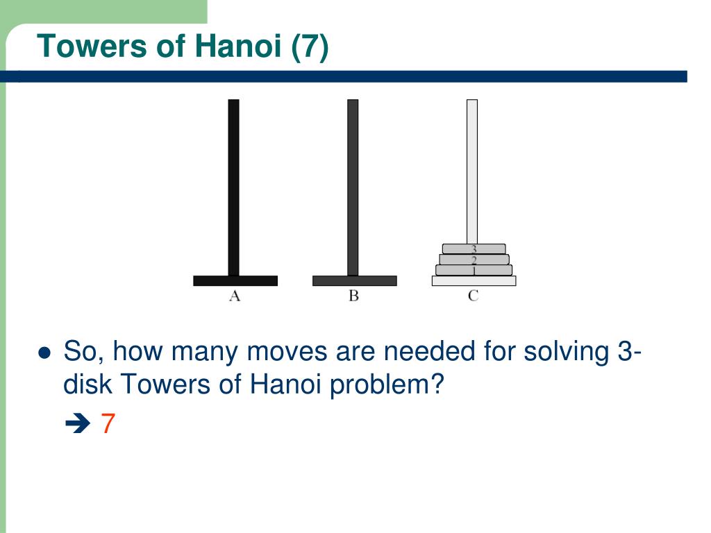 hanoi towers function hanoi towers function