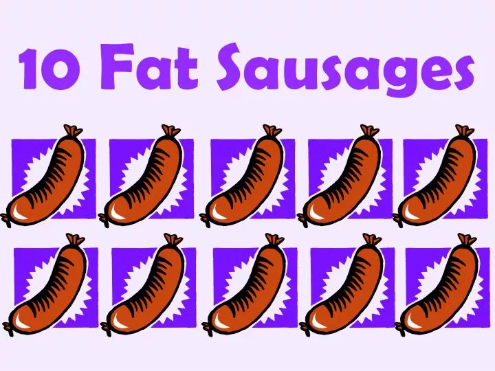 PPT 10 Fat Sausages PowerPoint Presentation, free download ID472044