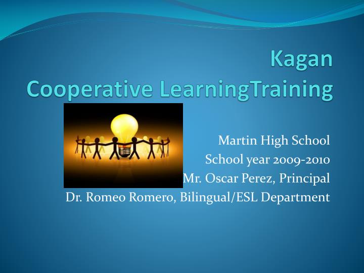 kagan cooperative learningtraining n.