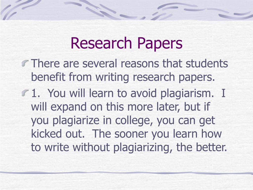 example of research paper slideshare