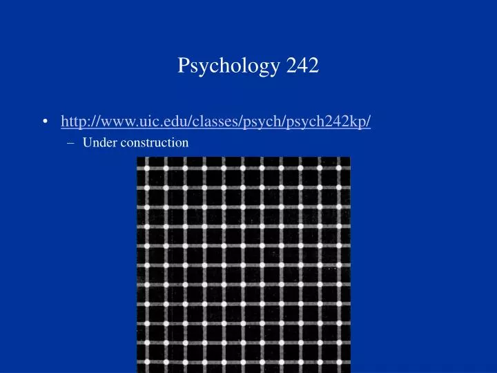 psychology 242 n.