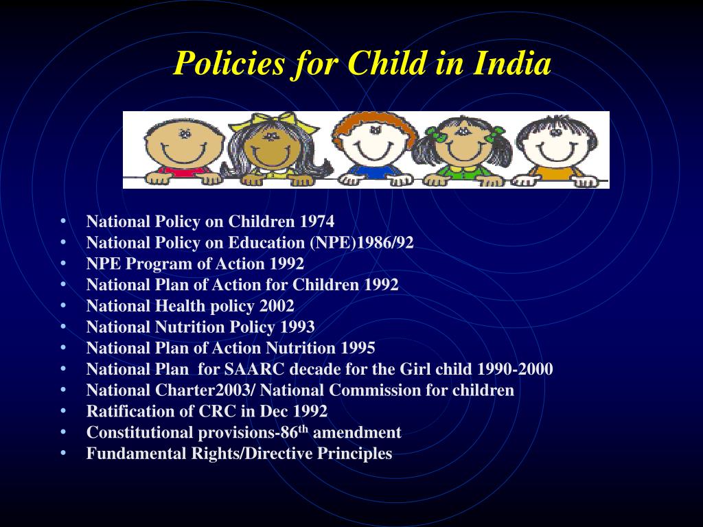 Policy In India PPT - Early Childhood Care and Education In India PowerPoint ...