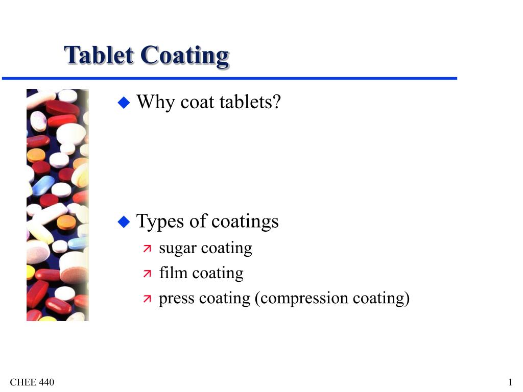 PPT - Tablet Coating PowerPoint Presentation, free download - ID:473582