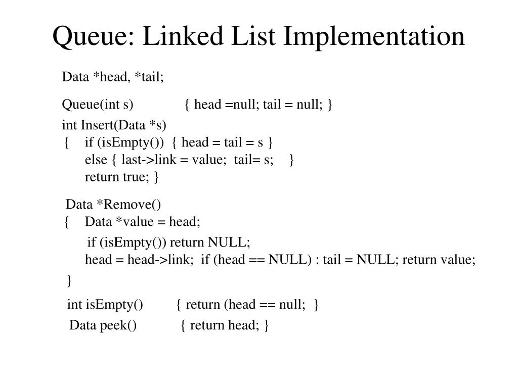 PPT - Stacks, Queues, and Linked Lists PowerPoint Presentation, free ...