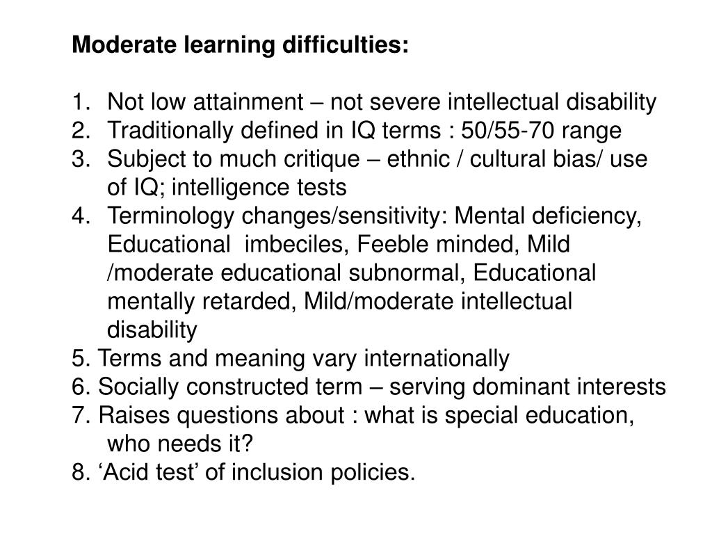 thesis about learning difficulties