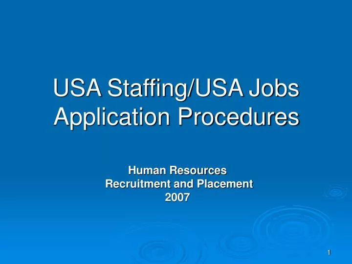 usa staffing usa jobs application procedures n.