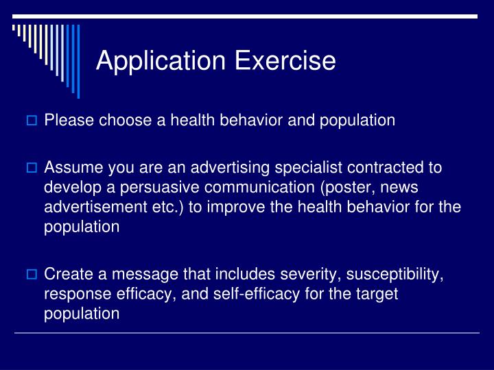 application exercise All applicants – read before beginning application process: the application deadline for entry into the exss master’s degree program in the fall semester of 2019. application exercise All applicants – read before beginning application process: the application deadline for entry into the exss master’s degree program in the fall semester of 2019.