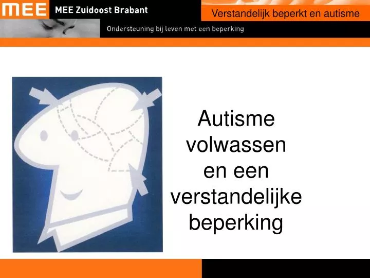 PPT - Verstandelijk beperkt en autisme PowerPoint Presentation, free