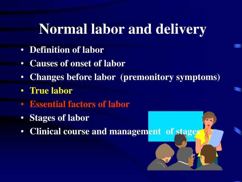 normal labor and delivery l