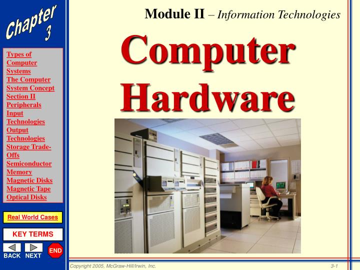 computer hardware n.