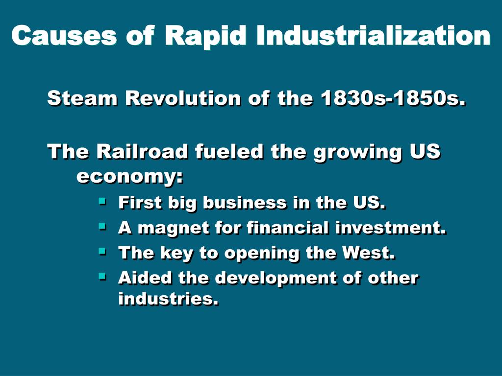 PPT Railroads and the Industrialization of America in the Gilded Age