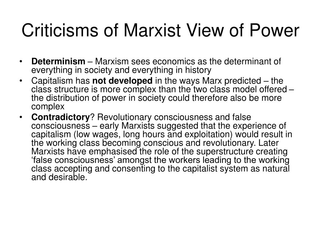 marxist thesis