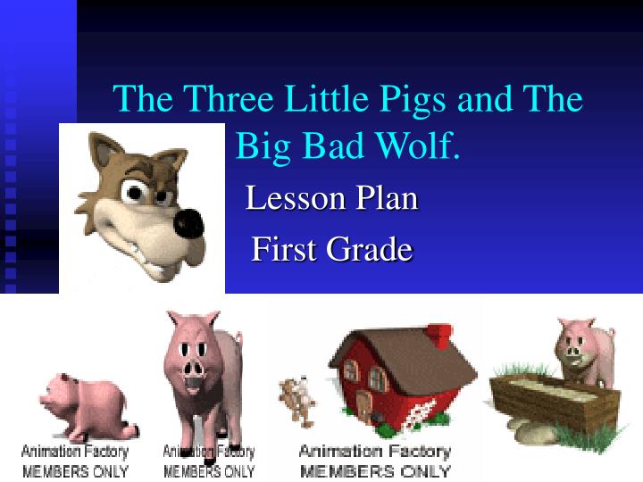 the three little pigs and the big bad wolf n.