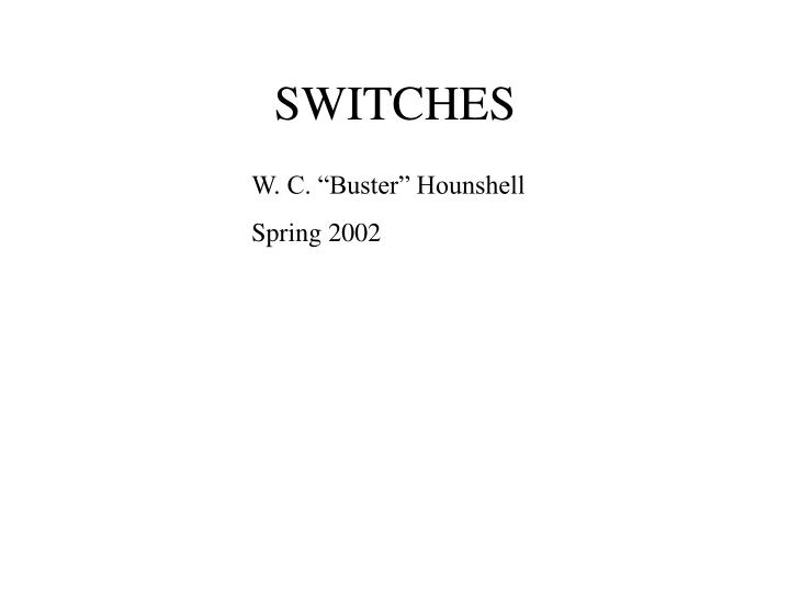 switches n.