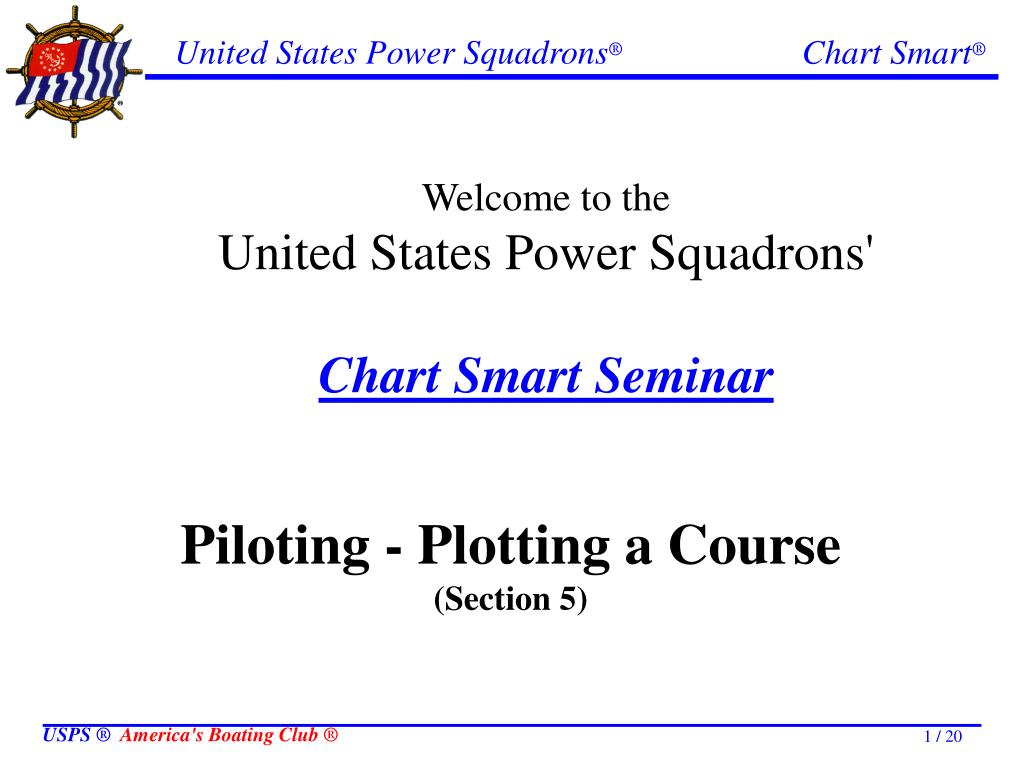 PPT to the United States Power Squadrons' Chart Smart Seminar