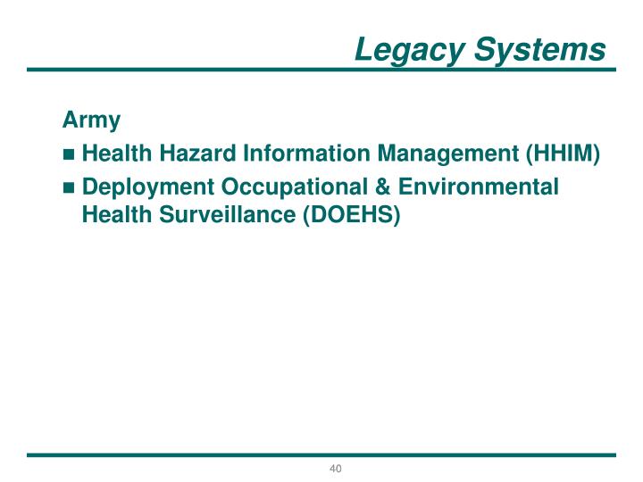 Dad Legacy Program Department Of Defense Legacy Resource Management Program – CUII