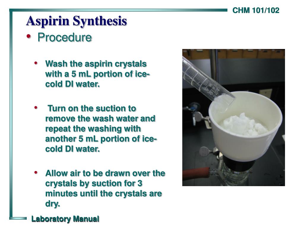 PPT Aspirin Synthesis PowerPoint Presentation, free download ID478355