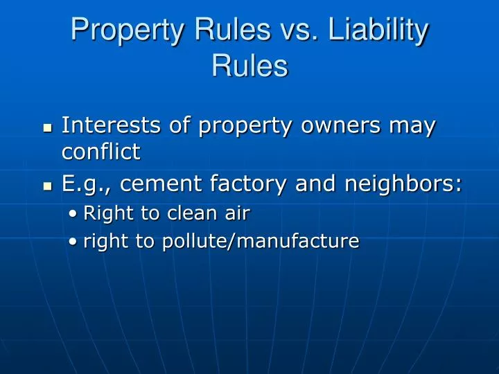property rules vs liability rules n.