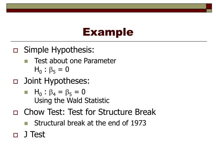 what is joint hypothesis testing