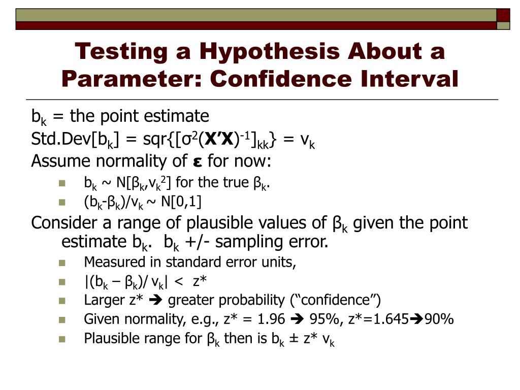 hypothesis testing linear regression pdf