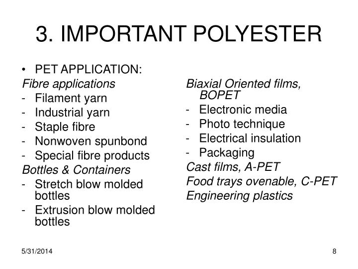 PPT - POLYESTER TECHNOLOGY PowerPoint Presentation - ID:479798
